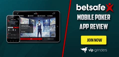 betsafe poker mobile app